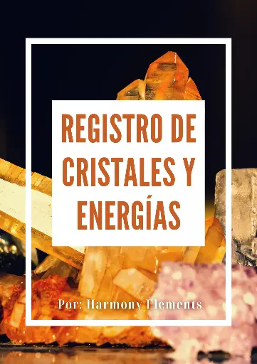 [PDF007] Registro de Cristales y Energía